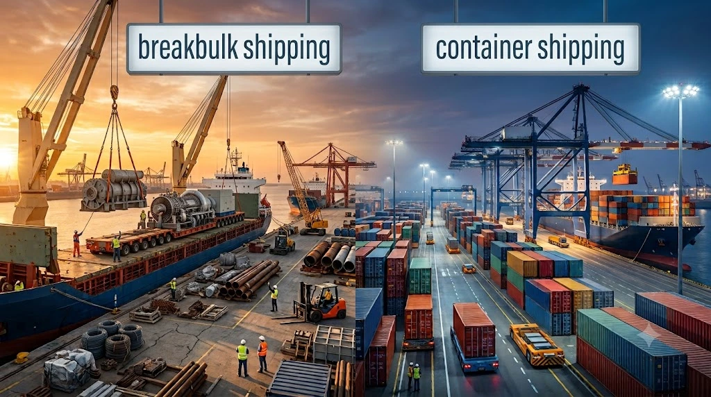 Breakbulk vs. Container Shipping: Which Is the Right Choice for Your International Cargo?